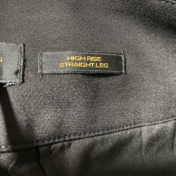 NWT Donna Karan High Rise Straight Leg Women Trousers Size 10 - Picture 4 of 9